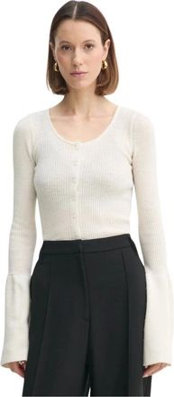 Birgitte Herskind Liw Cardigan - Knitwear - Mujer - Blanco - M