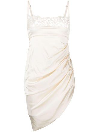 Jacquemus La Saudade asymmetric dress - Neutrals