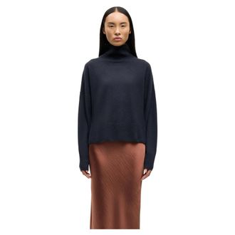 Sams&oslash;e & Sams&oslash;e Dames, Truien, Blauw, Maat: S Wol