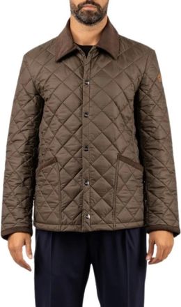 Husky Husky Original - Oscar Blouson - Heren - Jassen - Bruin - Maat: L Corduroy