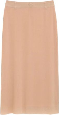 Maison Margiela Four-Stitch Midi Skirt