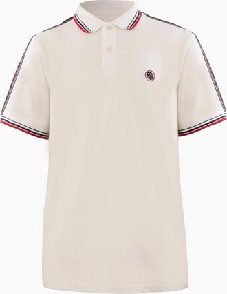 Pretty Green Mens Eclip Tape Regular Fit Short Sleeve Shirt - White - Size: 2X large