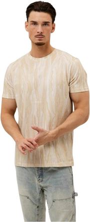 Carlo Colucci C3410-591 T-Shirt - Heren - T-shirts - Veelkleurig - L - Katoen - Tops