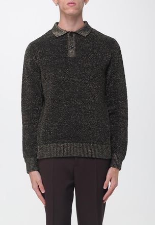 Marni Polo in maglia di misto lana e viscosa a maniche lunghe