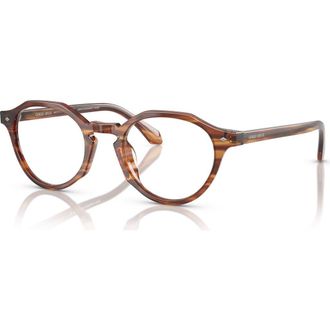 Giorgio Armani 47mm Phantos optical glasses in Tortoise at Nordstrom
