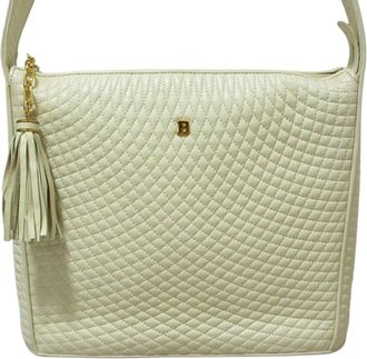 Bally Leather Shoulder Bag (Pre-Owned)