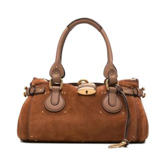 Chlo&eacute; Paddington Bag - female - Chlo&eacute; - Handbags - Brown - ONE SIZE - Bags