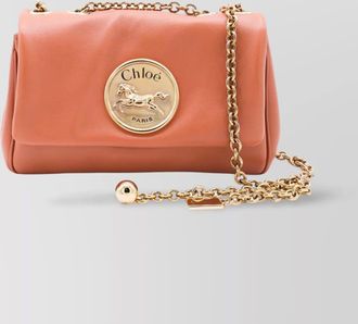 Chlo&eacute; chlo&eacute; heritage small leather shoulder bag