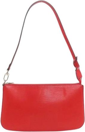 Louis Vuitton Pre-owned Shoulder Bags, female, Red, Size: ONE SIZE Pre-owned Vintage Epi Pochette