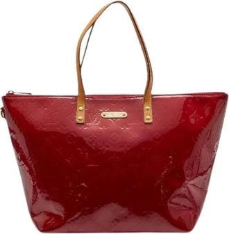 Louis Vuitton Pre-owned Tote Bags, female, Red, Size: ONE SIZE Pre-owned Leather Tote Bag