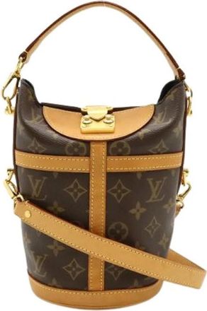 Louis Vuitton Pre-owned Monogram 2way Handtas - Dames - Vintage Tas - Bruin - ONE Size - Vintage