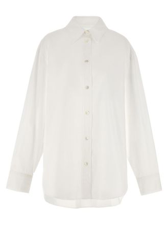 Isabel Marant White Fabriza Logo Shirt