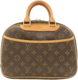 Louis Vuitton Pre-owned Handbags, female, Brown, Size: ONE SIZE Pre-owned Vintage Monogram Canvas Handbag