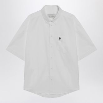 Ami White Ami De Coeur Boxy Shirt