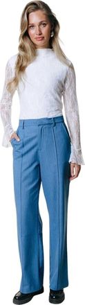 Colourful rebel Dames, Broeken, Blauw, Maat: XS