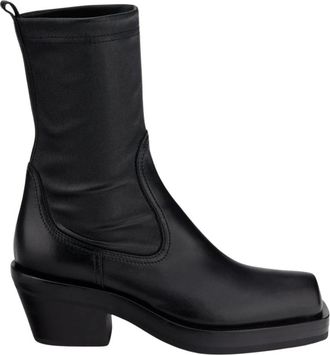 AGL Zwarte Laarzen voor Vrouwen - Dames - Cowboylaarzen - Zwart - 36 EU - Schoenen