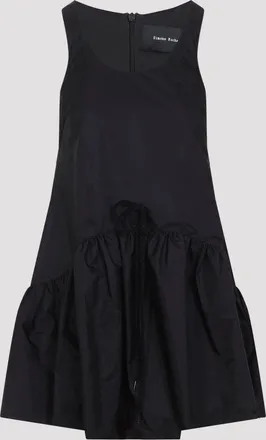 Simone Rocha peplum mini-jurk met taps toelopende achterkant