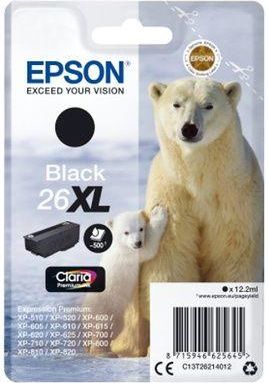 Epson Cartucho 26xl Negro (etiqueta Rf)