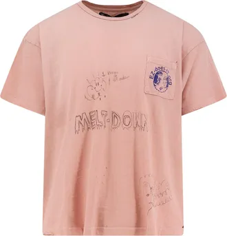 Paly Hollywood Rihab Romance Cotton T-Shirt-Uomo