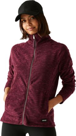 Regatta Womens Mayse Full Zip Fleece Purple