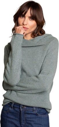 Celtic & Co. Collared Slouch Sweater in Dark Sage at Nordstrom, Size X-Small