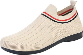 Generic Black Trainers Womens Womens Walking Shoes Womens Spring and New Solid Colour Within The of Lightweight Comfortable Elastic Mouth Ladies Sneakers Size