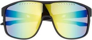 Vince Camuto 274mm Shield Sunglasses in Black at Nordstrom Rack