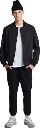 Lyle & Scott Heren Sweatpants met Geribbelde Tailleband (Zwart)