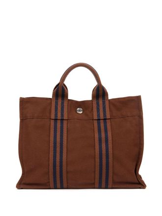 Hermès Borsa tote Toto PM anni 90 - Marrone