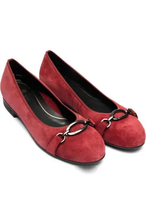 Ara Womens Siene Flat In Wildberry
