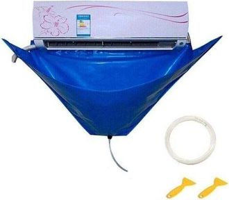 OEM Funda Para Aire Acondicionado - Kit De Limpieza Antipolvo Para Aire Acondicionado - Juego De Limpieza De Doble Cara Con Bolsa De Lavado Y Manguera De 