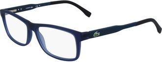 Lacoste Optical Frame - Heren - Brillen - Blauw - 55 MM - Accessoires