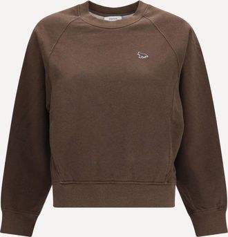 Maison Kitsun&eacute; Baby Fox open-pocket Sweatshirt Female XS