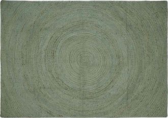 vidaXL Alfombras De &Aacute;rea Verde Oliva 160 X 230 Cm Yute Vidaxl