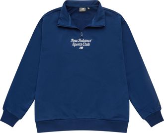 New Balance Sports Club Polo Shirts Asia Sizing Blue 5CD38071-NV