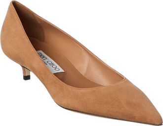 Jimmy Choo London Amelia Suede Pump