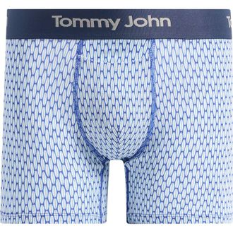 Tommy John Second Skin 4-Inch Boxer Briefs in Surf The Web Surf Boards at Nordstrom, Size Xx-Large