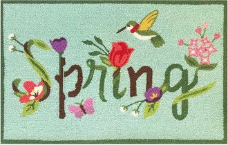 The Rug Market Spring Bloom 24X36in Doormat