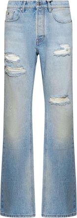 John Richmond Straight Jeans - Heren - Regular Fit Jeans - Blauw - W35 - Jeans