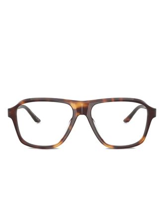Oliver Peoples x Khaite 1978RX glasses - Brown