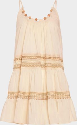 Ramy Brook Jovie Embroidered Mini Dress