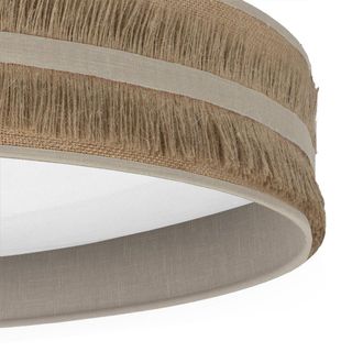 Fabrilamp Fabrilamp - Plafon 72w Natalia Saco-beis 5616lm 3000k,4000k,6500k 13x50x50 Cm
