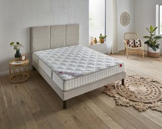 Epéda Ensemble matras met veren lOriginel + beddenbodem