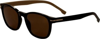HUGO BOSS Mens 52mm Black Sunglasses