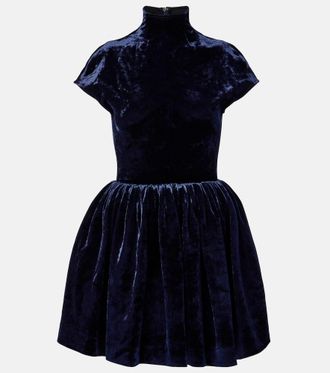 Alaia Velvet minidress