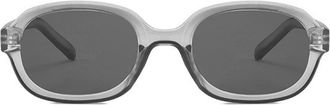 Generic Women Outdoor Commuter Sunglasses Driving Men Vacation Party Sun Glasses(Grey)