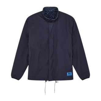Deus Reversible Deck Jacket - Heren - Zomerjassen - Blauw - M - Katoen - Jassen
