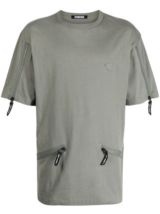 SPOONYARD T-shirt con zip - Verde