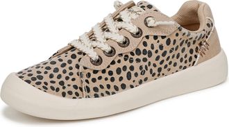 Blowfish Womens Boardwalk Lace Up Trainer, Cheetah, Medium Fit, UK 5