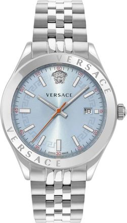 Versace Classic Watch - Heren - Horloges - Blauw - ONE Size - Accessoires